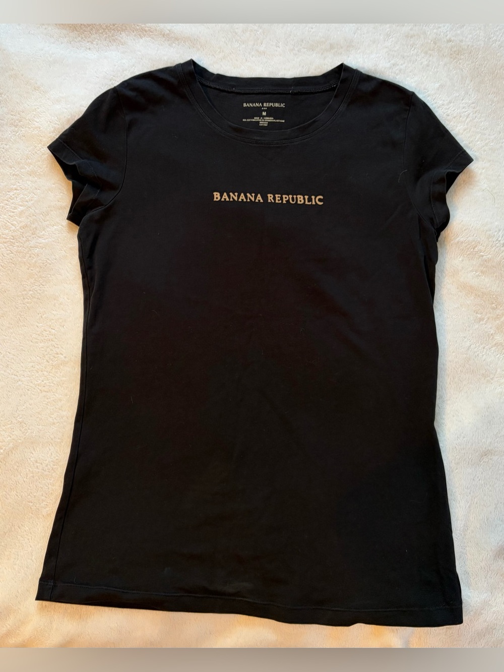 Banana Republic Logo Baby Tshirt sz M